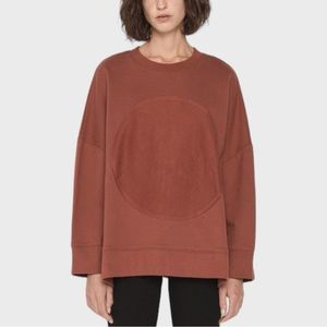 OAK + FORT Oversized Crewneck Sweater Size Small